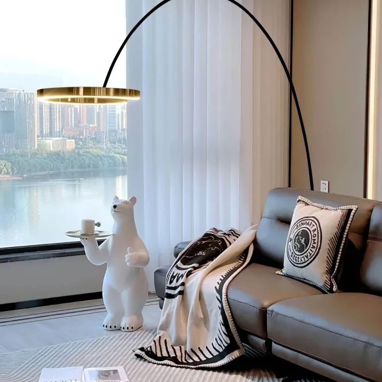 Modern LED Halo Lamp - Stylish Ambient Light