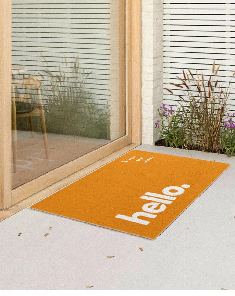 Modern PVC Anti-Slip Door Mat Carpet - Entrance, Home, Indoor/Outdoor