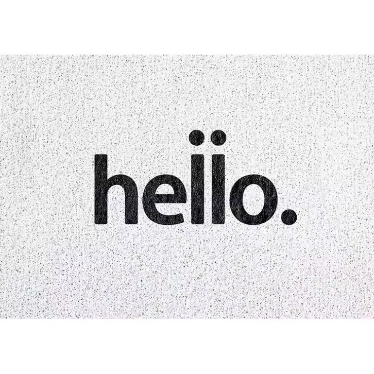 Modern PVC Anti-Slip Door Mat Carpet - Entrance, Home, Indoor/Outdoor