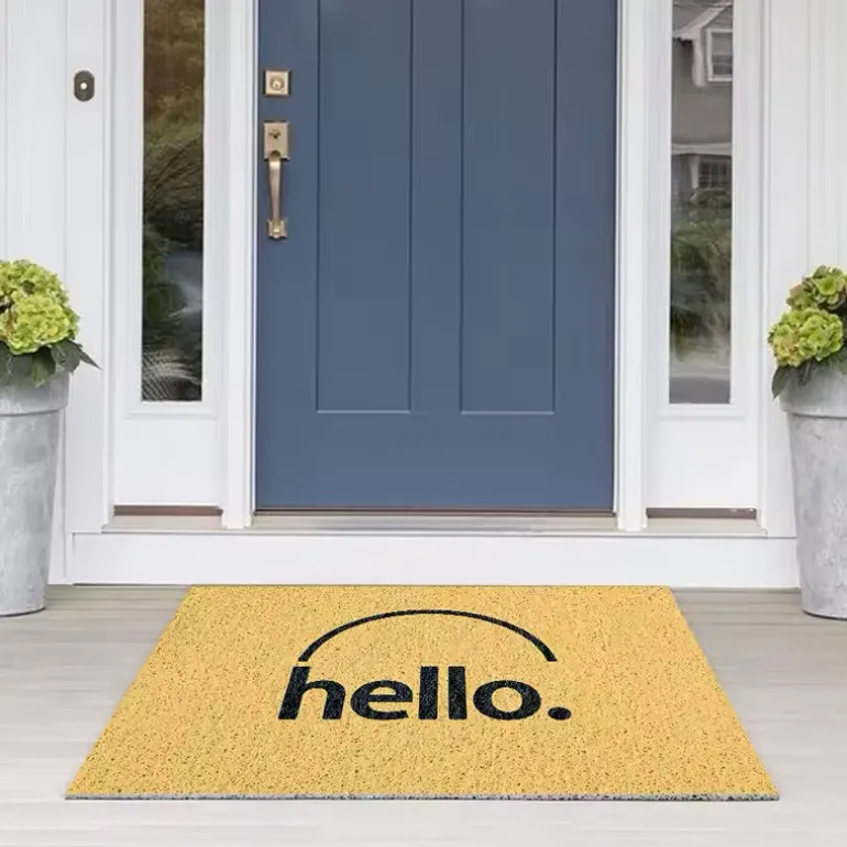 Modern PVC Anti-Slip Door Mat Carpet - Entrance, Home, Indoor/Outdoor