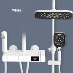 Modern Rainfall Shower Set - Elegant Showerhead with Luxury Design
