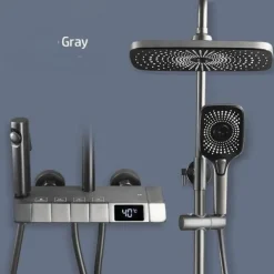 Modern Rainfall Shower Set - Elegant Showerhead with Luxury Design