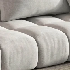 Modern Upholstered Sofa - Stylish Living Room Couch