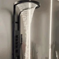 Modern Waterfall Rain Shower Set - Luxury Bathroom Shower System