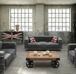 Modern Wood and Iron Dining Table - Stylish Classic Design