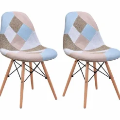 Moderne Esszimmerstühle ohne Armlehnen – 2er-Set stilvolle Beistellstühle