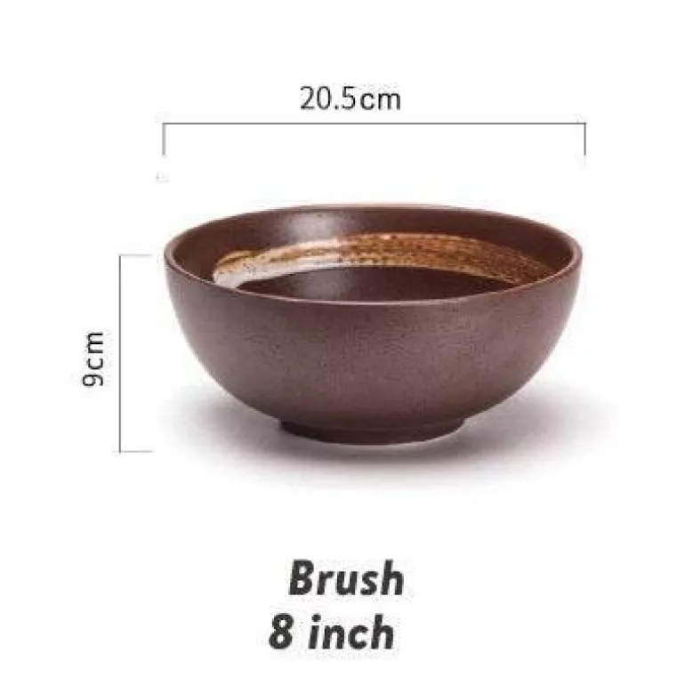 Moderne japanische Keramikschalen – elegantes klassisches Essgeschirr