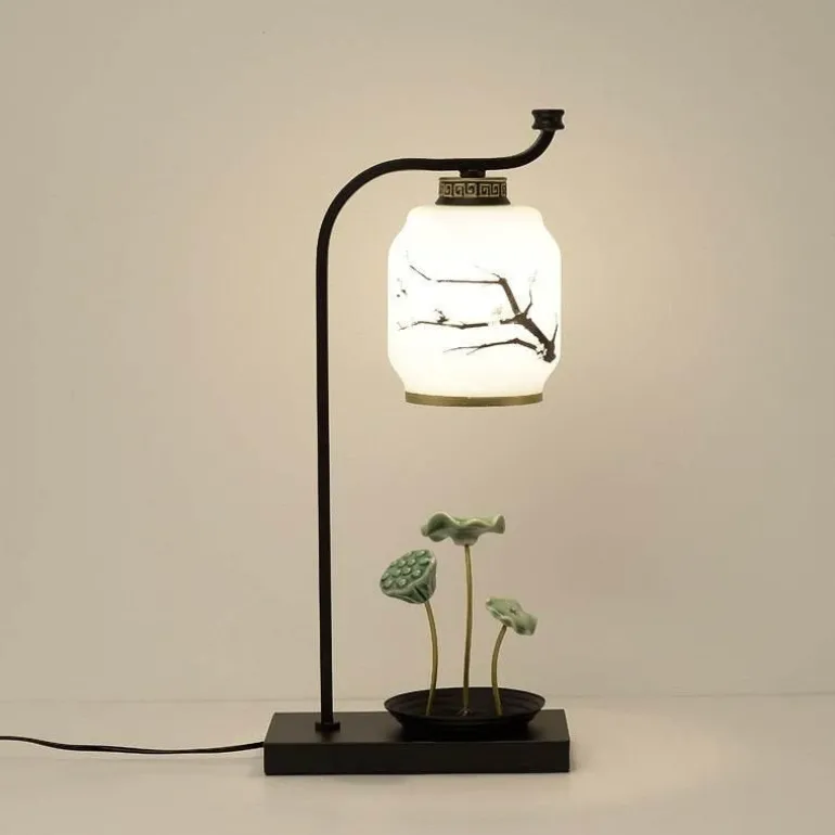Moderne japanische Tischlampe – Stilvolles Wohndekor