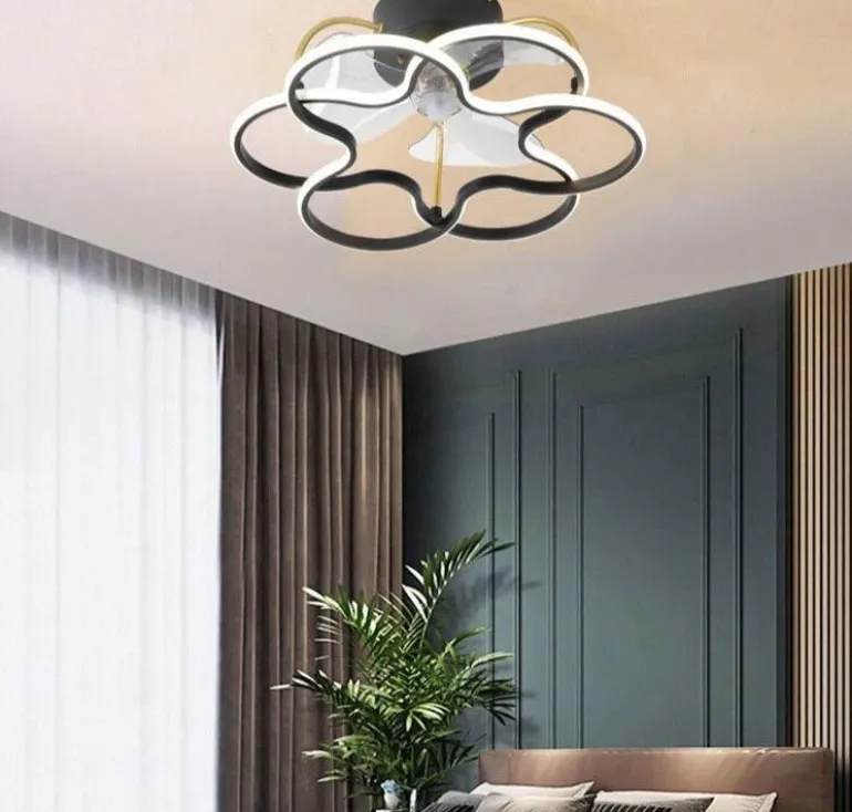 Moderne LED-Deckenventilatorleuchte – Elegante Leuchte