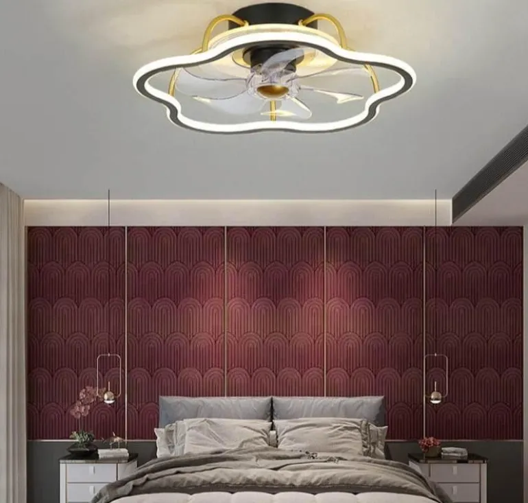 Moderne LED-Deckenventilatorleuchte – Elegante Leuchte