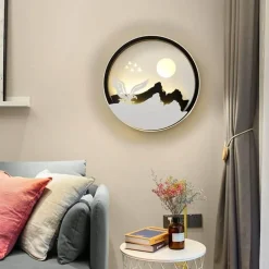 Moderne LED-Wandleuchte - Dekorative Kunstleuchte