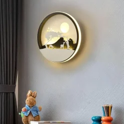 Moderne LED-Wandleuchte - Dekorative Kunstleuchte