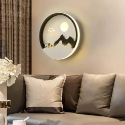 Moderne LED-Wandleuchte - Dekorative Kunstleuchte