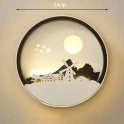 Moderne LED-Wandleuchte - Dekorative Kunstleuchte