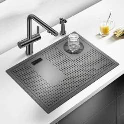 Moderne Nano Black Küchenspüle – Elegantes Design