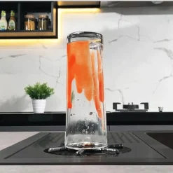 Moderne Nano Black Küchenspüle – Elegantes Design