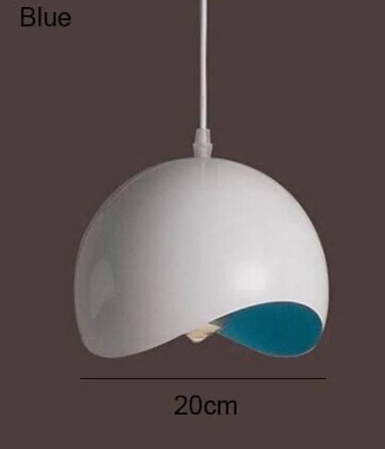 Moderne nordische Pendelleuchte - Eierschalenleuchte aus Aluminium
