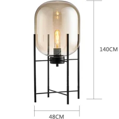 Moderne verstellbare Stehlampe – zeitgenössische Beleuchtungsvorrichtung