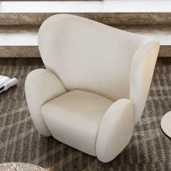 Moderner Akzentstuhl - Hervé Beistellstuhl für das Wohnzimmer