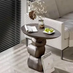 Moderner Beistelltisch für das Wohnzimmer, eleganter Akzenttisch für stilvolles Dekor