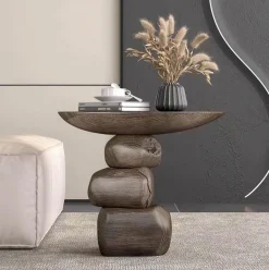 Moderner Beistelltisch für das Wohnzimmer, eleganter Akzenttisch für stilvolles Dekor
