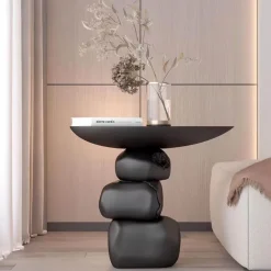 Moderner Beistelltisch für das Wohnzimmer, eleganter Akzenttisch für stilvolles Dekor