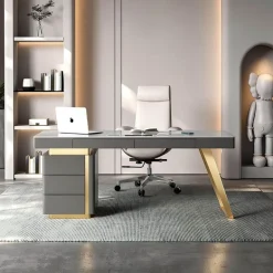Moderner Büroschreibtisch - Brigitte Slate Workstation Furniture