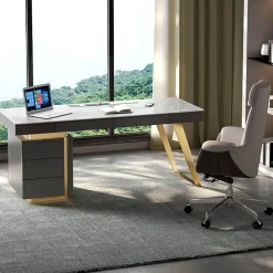 Moderner Büroschreibtisch - Brigitte Slate Workstation Furniture