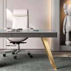 Moderner Büroschreibtisch - Brigitte Slate Workstation Furniture