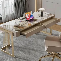 Moderner Büroschreibtisch – Emanuele Slate Workstation Furniture