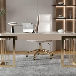 Moderner Büroschreibtisch – Emanuele Slate Workstation Furniture