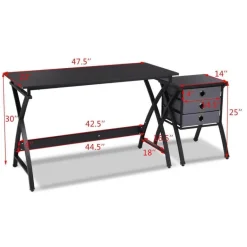 Moderner Büroschreibtisch – Stilvoller Produktivitätsarbeitsplatz