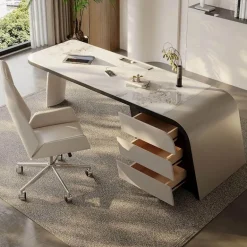 Moderner Büroschreibtisch – Stilvoller Arbeitsplatz mit Stauraum