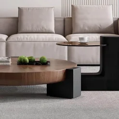 Moderner Couchtisch aus Eiche – Stilvolle Wohnzimmermöbel