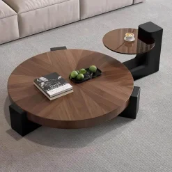 Moderner Couchtisch aus Eiche – Stilvolle Wohnzimmermöbel