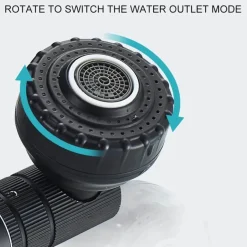 Moderner drehbarer multifunktionaler Wandhahn