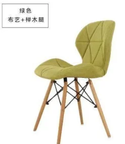 Moderner, einfacher, farbenfroher Heimstuhl