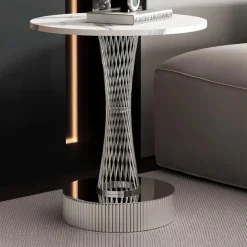 Moderner, eleganter Beistelltisch Basile – schicker Akzenttisch für jeden Raum