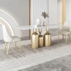 Moderner Esstisch aus Holz – Stilvoller Marina Esstisch