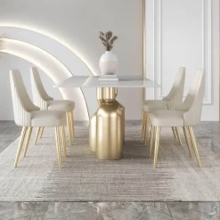 Moderner Esstisch aus Holz – Stilvoller Marina Esstisch