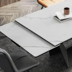 Moderner Esstisch aus Holz – lässig-elegantes Design