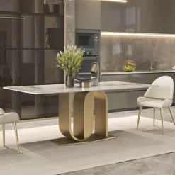 Moderner Esstisch aus Schiefer – elegante Möbel für stilvolle Wohnungen