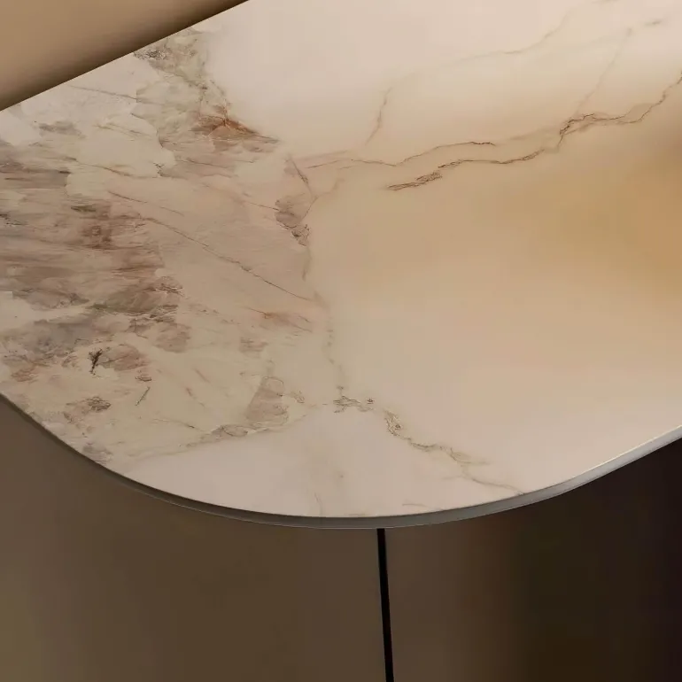 Moderner Konsolentisch aus Schiefer – Elegante Eingangsmöbel