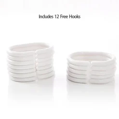 Moderner Leda Duschvorhang – Elegante Badezimmerdekoration für ein stilvolles Update