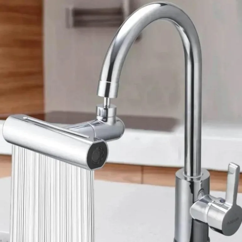 Moderner matter Küchenhahn – Multifunktionales Wasserfall-Design