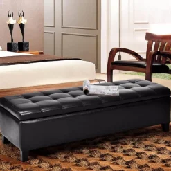 Moderner Ottoman mit Stauraum – Stilvolle Eingangsbank