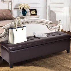 Moderner Ottoman mit Stauraum – Stilvolle Eingangsbank