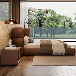 Moderner schicker Bettrahmen – Stilvolle Schlafzimmermöbel