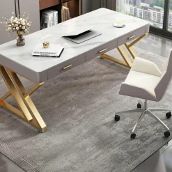 Moderner Schieferschreibtisch – Stilvolle Büromöbel