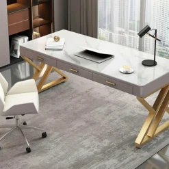 Moderner Schieferschreibtisch – Stilvolle Büromöbel